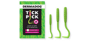 Dermadog Tick Pick provides a safe and easy way to remove ticks from your pets – and also you! Tick Pick comes in three handy sizes, which can be washed and reused again and again.